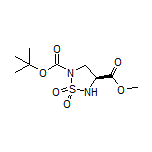 Methyl (S)-5-Boc-1,2,5-thiadiazolidine-3-carboxylate 1,1-Dioxide