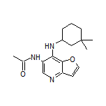 N-[7-[(3,3-Dimethylcyclohexyl)amino]furo[3,2-b]pyridin-6-yl]acetamide