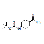 cis-4-(Boc-amino)cyclohexanecarboxamide