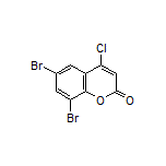 6,8-dibromo-4-chlorocoumarin