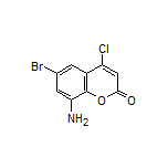 8-Amino-6-bromo-4-chlorocoumarin