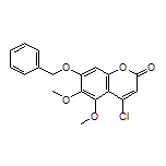 7-(Benzyloxy)-4-chloro-5,6-dimethoxycoumarin