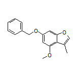 6-(Benzyloxy)-4-methoxy-3-methylbenzofuran