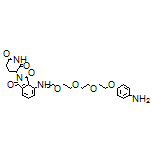 4-[[2-[2-[2-[2-(4-Aminophenoxy)ethoxy]ethoxy]ethoxy]ethyl]amino]-2-(2,6-dioxo-3-piperidyl)isoindoline-1,3-dione