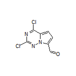 2,4-Dichloropyrrolo[2,1-f][1,2,4]triazine-7-carbaldehyde