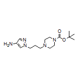 4-Amino-1-[3-(4-Boc-1-piperazinyl)propyl]pyrazole