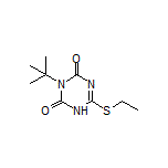 3-(tert-Butyl)-6-(ethylthio)-1,3,5-triazine-2,4(1H,3H)-dione