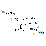 [5-(4-Bromophenyl)-6-[2-[(5-bromo-2-pyrimidinyl)oxy]-ethoxy]-4-pyrimidinyl]sulfamide