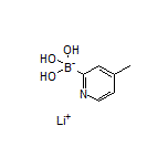 Lithium Trihydroxy(4-methyl-2-pyridyl)borate