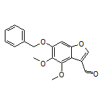 6-(Benzyloxy)-4,5-dimethoxybenzofuran-3-carbaldehyde