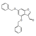 4,6-Bis(benzyloxy)benzofuran-3-carbaldehyde