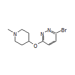 3-Bromo-6-[(1-methyl-4-piperidyl)oxy]pyridazine