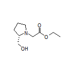 Ethyl (2S)-2-[2-(Hydroxymethyl)-1-pyrrolidinyl]acetate