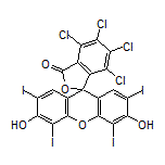 4,5,6,7-Tetrachloro-2’,4’,5’,7’-tetraiodofluorescein