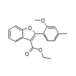 Ethyl 2-(2-Methoxy-4-methylphenyl)benzofuran-3-carboxylate