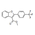 Methyl 2-[4-(Trifluoromethyl)phenyl]benzofuran-3-carboxylate