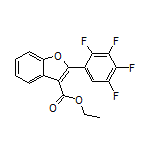 Ethyl 2-(2,3,4,5-Tetrafluorophenyl)benzofuran-3-carboxylate