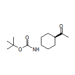 1-[trans-4-(Boc-amino)cyclohexyl]ethanone