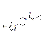 1-Boc-4-(4-bromo-5-methyl-1-pyrazolyl)piperidine