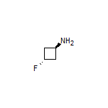 trans-3-Fluorocyclobutanamine