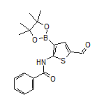 2-Benzamido-5-formylthiophene-3-boronic Acid Pinacol Ester