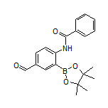 2-Benzamido-5-formylphenylboronic Acid Pinacol Ester