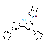 3,6-Diphenyl-9H-carbazole-1-boronic Acid Pinacol Ester