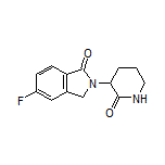 5-Fluoro-2-(2-oxo-3-piperidyl)isoindolin-1-one