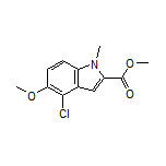 Methyl 4-Chloro-5-methoxy-1-methyl-1H-indole-2-carboxylate