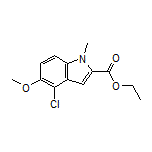 Ethyl 4-Chloro-5-methoxy-1-methyl-1H-indole-2-carboxylate