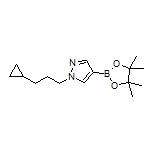 1-(3-Cyclopropylpropyl)pyrazole-4-boronic Acid Pinacol Ester