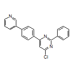 4-Chloro-2-phenyl-6-[4-(3-pyridyl)phenyl]pyrimidine