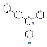 4-(4-Bromophenyl)-2-phenyl-6-[4-(3-pyridyl)phenyl]pyrimidine