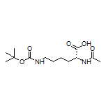 (R)-2-Acetamido-6-(Boc-amino)hexanoic Acid