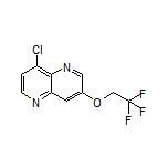 8-Chloro-3-(2,2,2-trifluoroethoxy)-1,5-naphthyridine