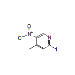 2-Iodo-4-methyl-5-nitropyridine