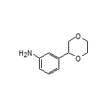 3-(1,4-Dioxan-2-yl)aniline