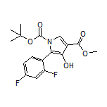 Methyl 1-Boc-5-(2,4-difluorophenyl)-4-hydroxy-1H-pyrrole-3-carboxylate