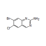 2-Amino-7-bromo-6-chloroquinazoline