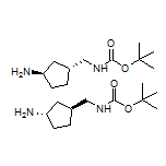 trans-3-[(Boc-amino)methyl]cyclopentanamine