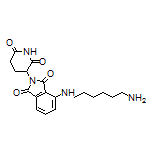 4-[(6-Aminohexyl)amino]-2-(2,6-dioxo-3-piperidyl)isoindoline-1,3-dione