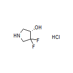 (S)-4,4-Difluoropyrrolidin-3-ol Hydrochloride