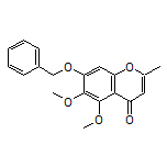 7-(Benzyloxy)-5,6-dimethoxy-2-methyl-4H-chromen-4-one