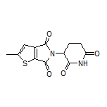 5-(2,6-Dioxo-3-piperidyl)-2-methyl-4H-thieno[2,3-c]pyrrole-4,6(5H)-dione