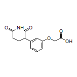 2-[3-(2,6-Dioxo-3-piperidyl)phenoxy]acetic Acid