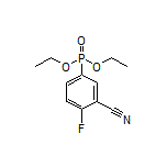 Diethyl (3-Cyano-4-fluorophenyl)phosphonate