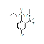 Diethyl [4-Bromo-2-(trifluoromethyl)phenyl]phosphonate