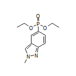 Diethyl (2-Methyl-2H-indazol-5-yl)phosphonate