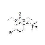 Diethyl [5-Bromo-2-(trifluoromethoxy)phenyl]phosphonate