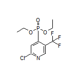 Diethyl [2-Chloro-5-(trifluoromethyl)-4-pyridyl]phosphonate